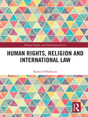 cover image of Human Rights, Religion and International Law